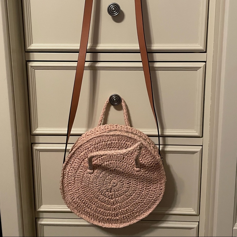 woven handbag